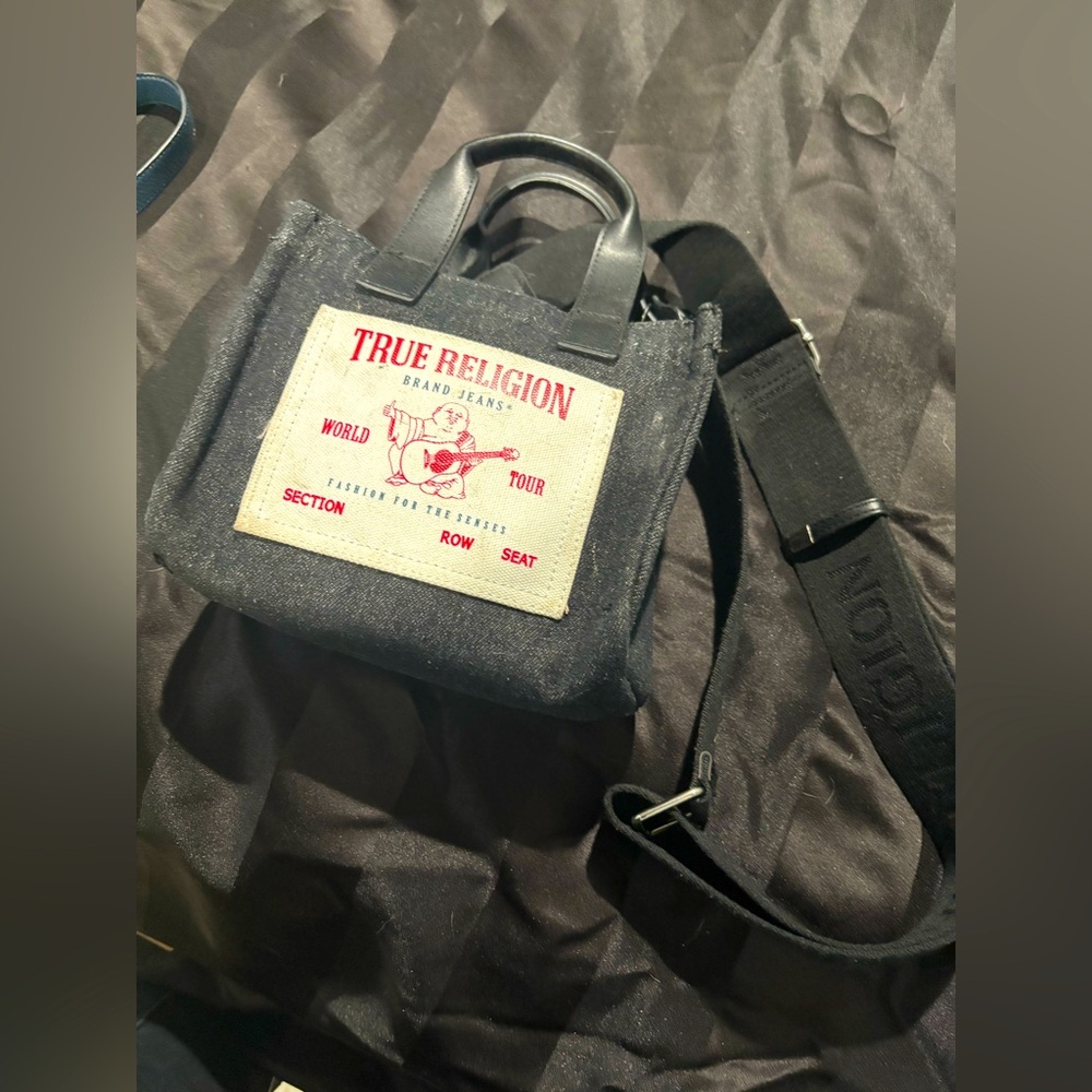 Small true religion tote bag